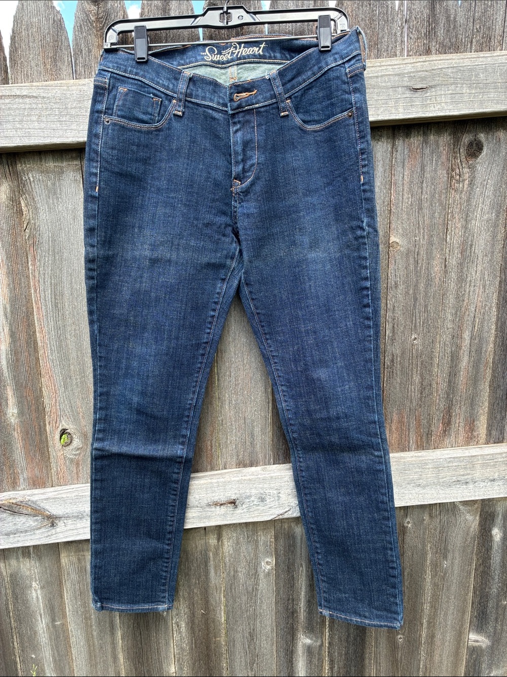 Old Navy Dark Blue Skinny Jeans size 4 Short